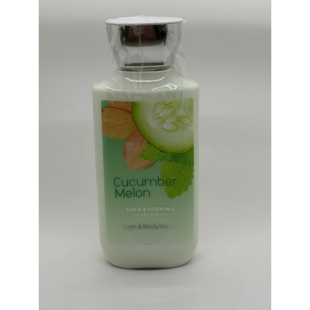 Bath & Body Works Cucumber Melon Body Lotion 8 fl oz Shea Butter Vitamin E New